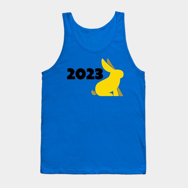 2023 Year of the Rabbit Tank Top by Eat, Geek + Be Merry